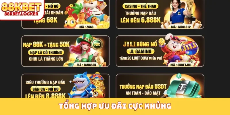 Tổng hợp ưu đãi cực khủng